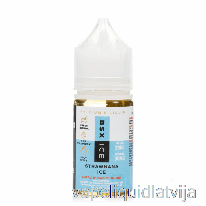 Strawnana Ledus - Bsx Sāls Sērija - 30ml 30mg Vape šķidrums